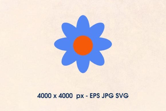 Blue Flowers SVG: A Graphic Asset for Branding and Marketing