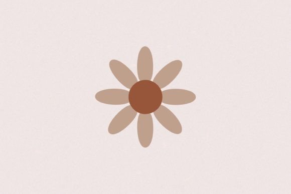 Boho Flowers Graphics for Branding and Marketing