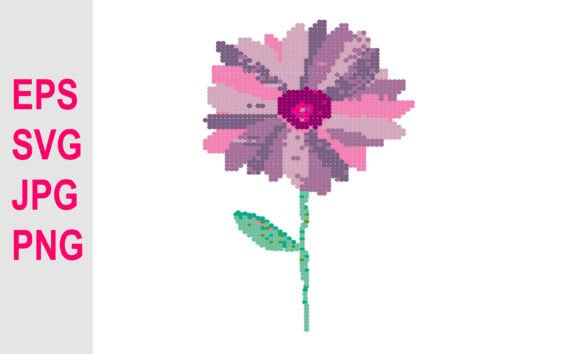 Flowers Vector Illustration SVG for Crafters